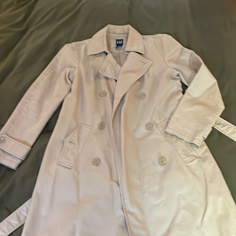 Gap Trenchcoat, Tan colour, 100% Cotton